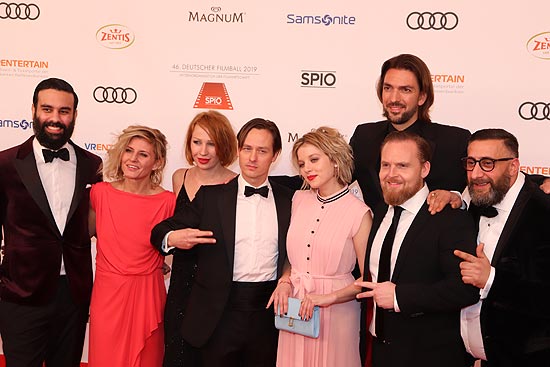  Team "Die Goldfische" @ Deutscher Filmball 2019 (©Foto.Martin Schmitz)